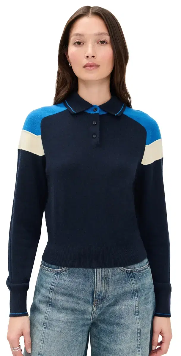 Cashmere Alpine Collegiate Polo Midnight Combo Cashmere Alpine Collegiate Polo Midnight Combo