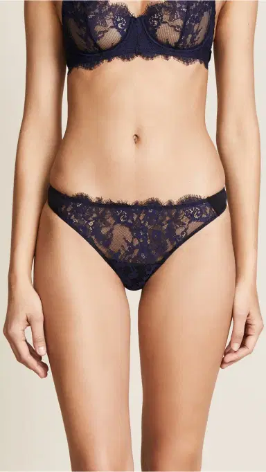 Skarlett Blue Entice Thong Black/Midnight | Thumbnail 2