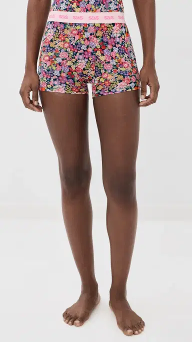 Stripe & Stare Women's Boxers Botanic Bloom | Thumbnail 2 Stripe & Stare Women's Boxers Botanic Bloom | Thumbnail 2