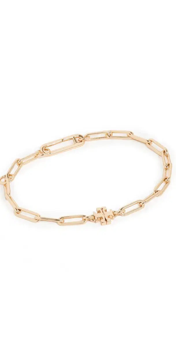 Icon Chain Bracelet Tory Gold One Size