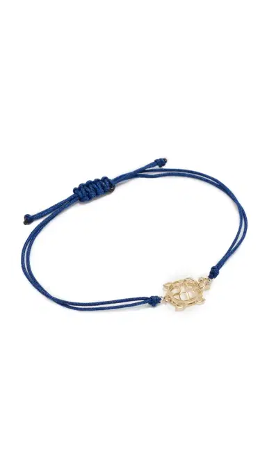 Yvonne Léon Yellow Gold Turtle Cord Bracelet 9K Yellow Gold One Size | Thumbnail 6 Yvonne Léon Yellow Gold Turtle Cord Bracelet 9K Yellow Gold One Size | Thumbnail 6