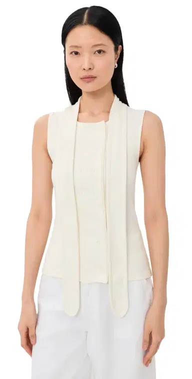 Lemaire Asymmetrical Fitted Top ilk | Thumbnail 1 Lemaire Asymmetrical Fitted Top ilk | Thumbnail 1