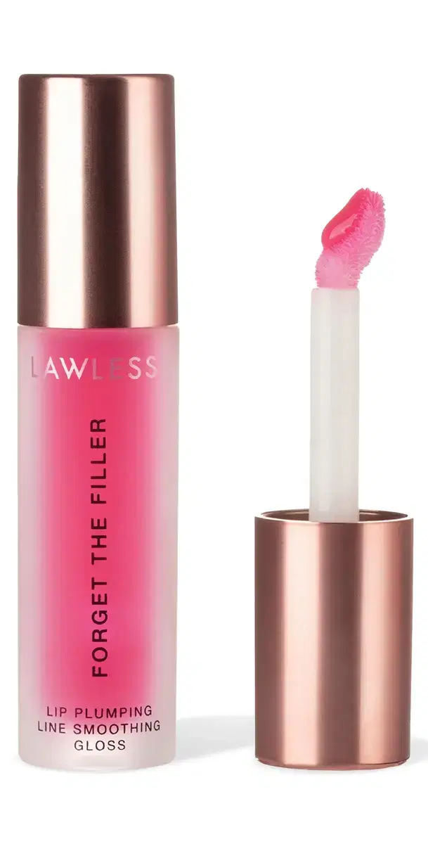 LAWLESS Forget The Filler Lip Plumper Line Gloss Juicy Watermelon 0.11 oz/ 3.25 mL