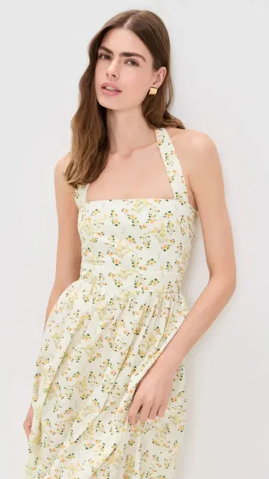 La Maregold Annabel Dress Vine Floral | Thumbnail 3