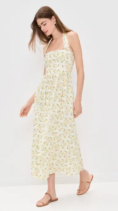 La Maregold Annabel Dress Vine Floral | Thumbnail 6