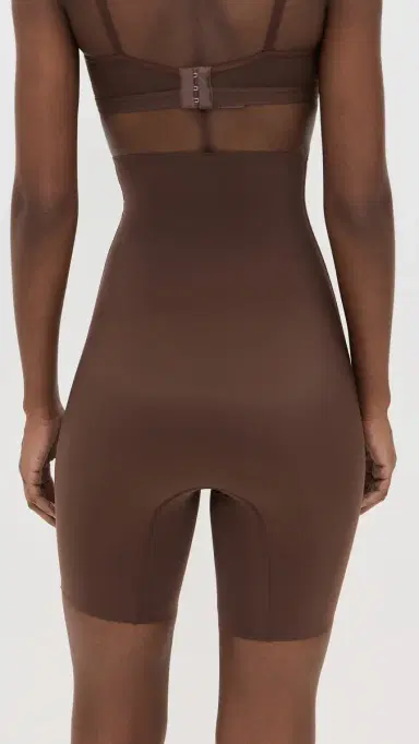 Commando Zone moothing High Waisted Shorts Mocha | Thumbnail 3