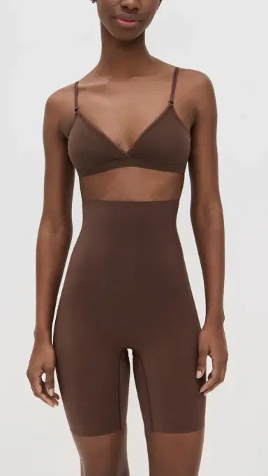 Commando Zone moothing High Waisted Shorts Mocha | Thumbnail 5