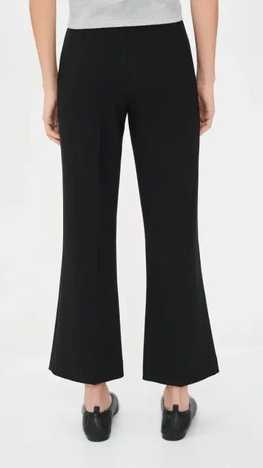La Ligne Gaia Cropped Flare Trousers Black | Thumbnail 3