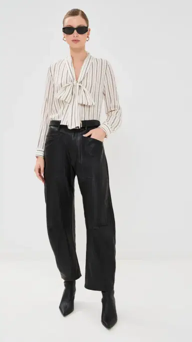 Nili Lotan Shon Leather Pants | Thumbnail 5 Nili Lotan Shon Leather Pants | Thumbnail 5