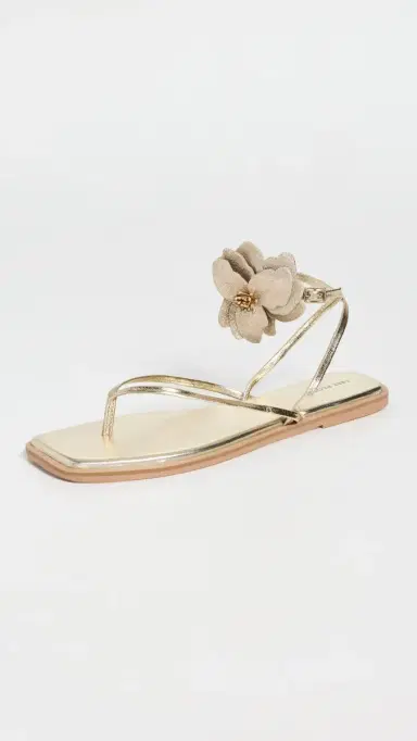 Free People Mismatch Magnolia Sandals Gold 7 | Thumbnail 2