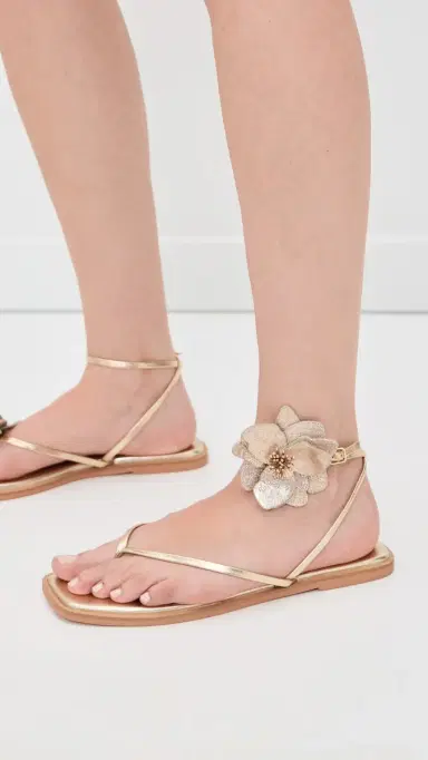 Free People Mismatch Magnolia Sandals Gold 7 | Thumbnail 4