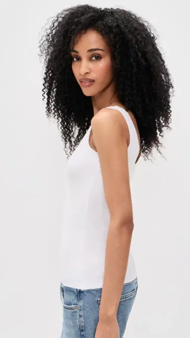 Commando Cotton Tank White M/L | Thumbnail 4 Commando Cotton Tank White M/L | Thumbnail 4