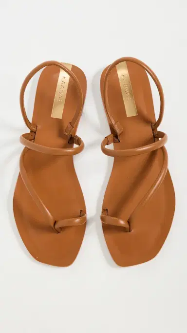 Kaanas Strappy Naked Sandals Tan 5 | Thumbnail 5