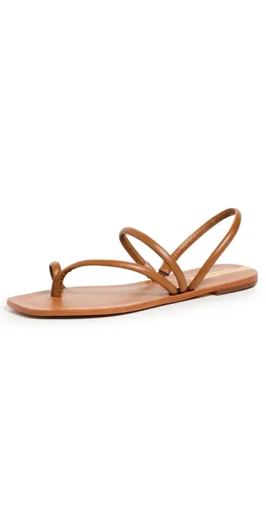 Kaanas Strappy Naked Sandals Tan 5 | Thumbnail 1