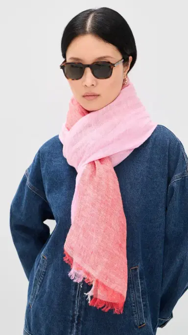 Faherty Colorblock Oblong Scarf | Thumbnail 3 Faherty Colorblock Oblong Scarf | Thumbnail 3