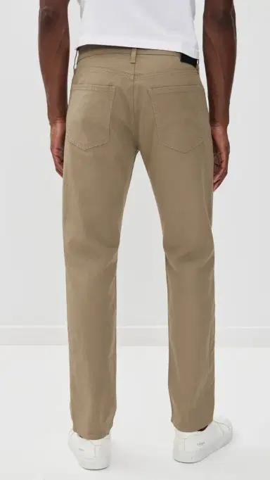 Citizens of Humanity Elijah Stretch Linen Straight Jeans - 32 Sand 29 | Thumbnail 3