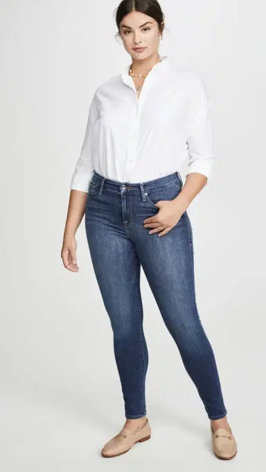 GOOD AMERICAN Good Legs Skinny Jeans Blue004 | Thumbnail 5 GOOD AMERICAN Good Legs Skinny Jeans Blue004 | Thumbnail 5