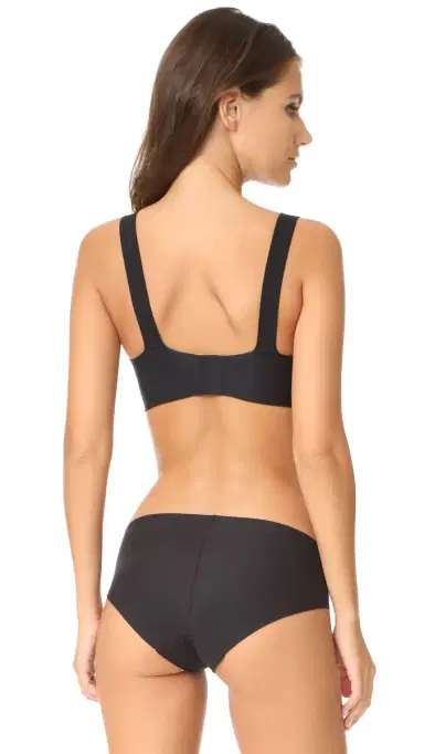 Spanx SPANXsmooth Bra-llelujah! Unlined Bralette Very Black M | Thumbnail 2