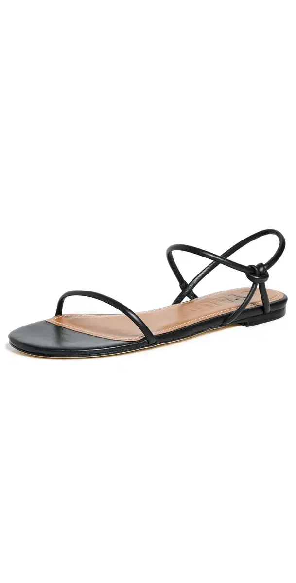 STAUD Laurel Sandals Black
