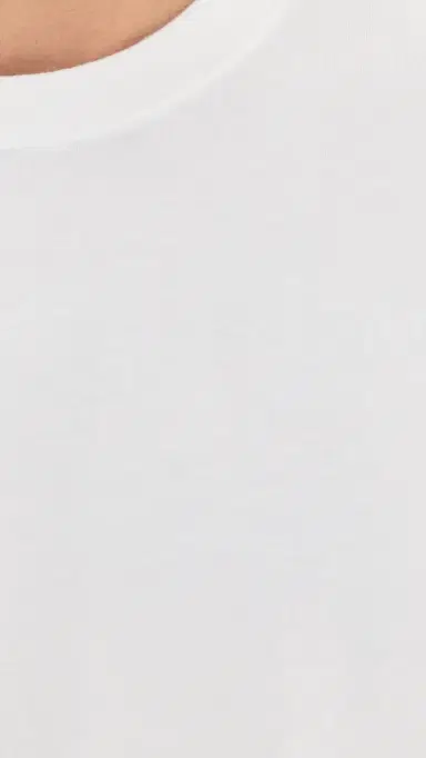 Theory Light Bilen Knit Soris Tee White L | Thumbnail 6