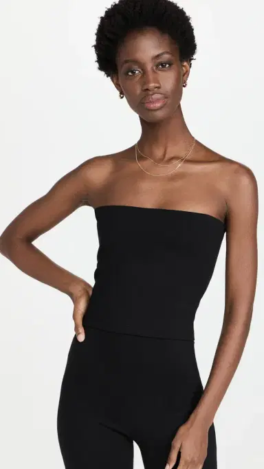 LESET Rio Bandeau Top Black M | Thumbnail 2