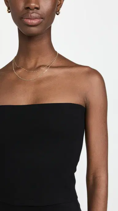 LESET Rio Bandeau Top Black M | Thumbnail 6