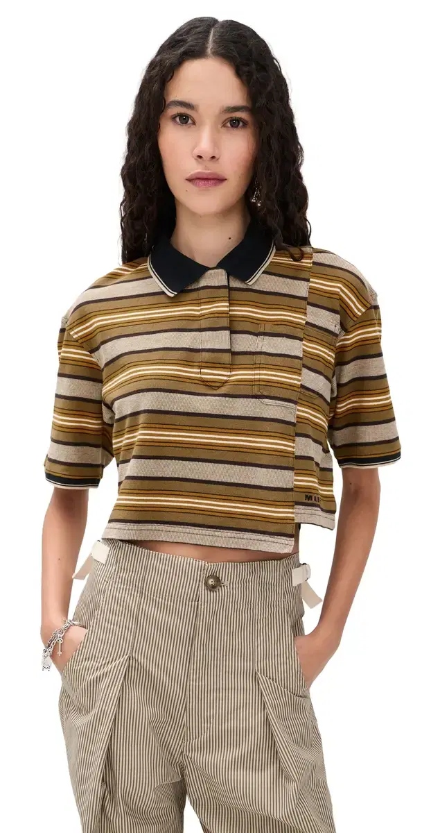 Isalyne Polo Beige/Khaki