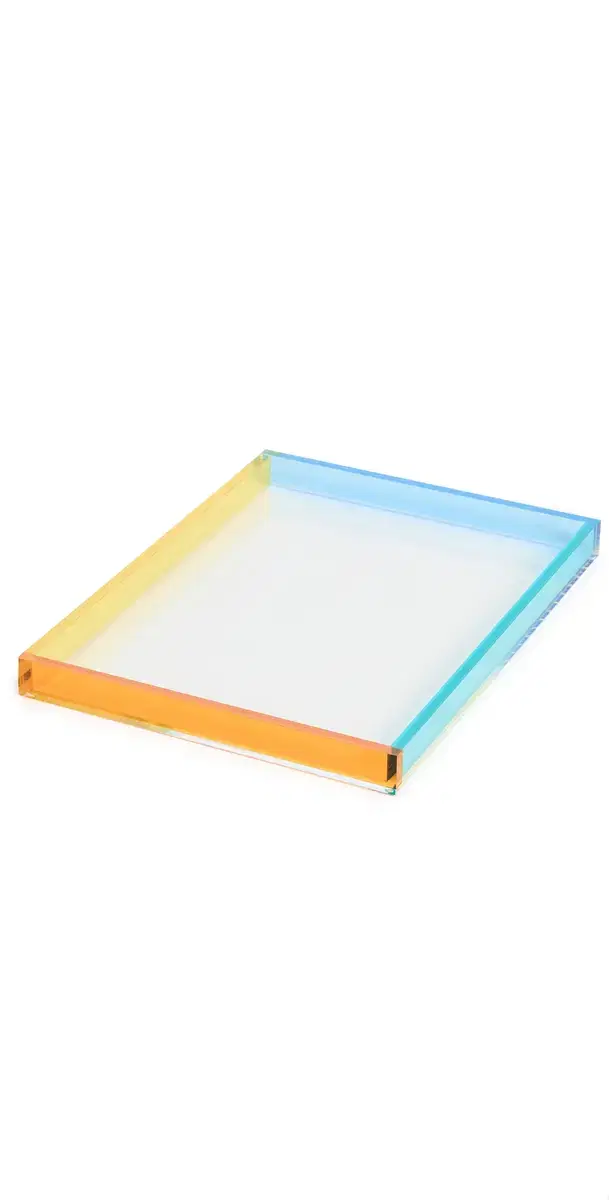 Tizo Design Lucite Tray Multi One Size