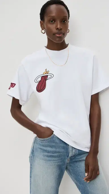 DANNIJOPRO Miami Heat Team Tee White | Thumbnail 2