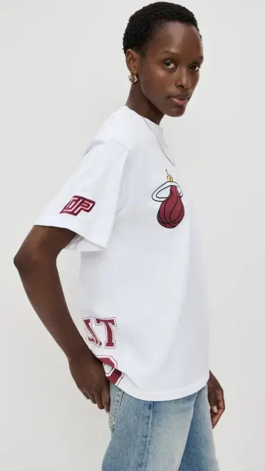 DANNIJOPRO Miami Heat Team Tee White | Thumbnail 4