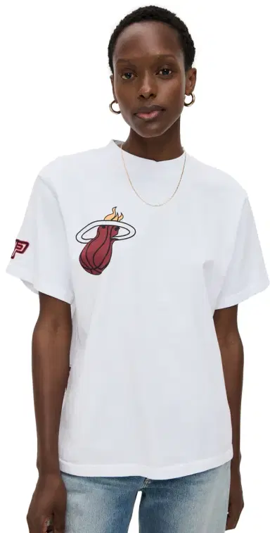 DANNIJOPRO Miami Heat Team Tee White | Thumbnail 1