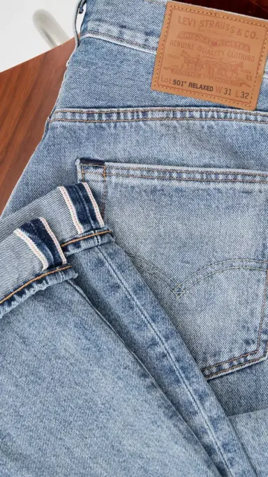 Levi's 501 Relaxed Jeans Beautiful Disaster Selvedge 38 | Thumbnail 6 Levi's 501 Relaxed Jeans Beautiful Disaster Selvedge 38 | Thumbnail 6