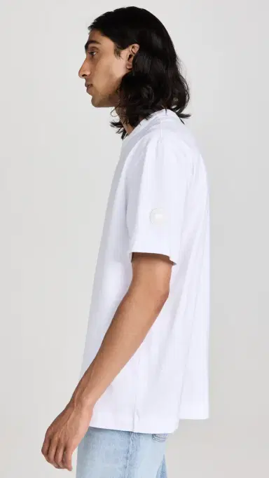 Canada Goose Gladstone Relaxed T-Shirt White - Blanc | Thumbnail 4