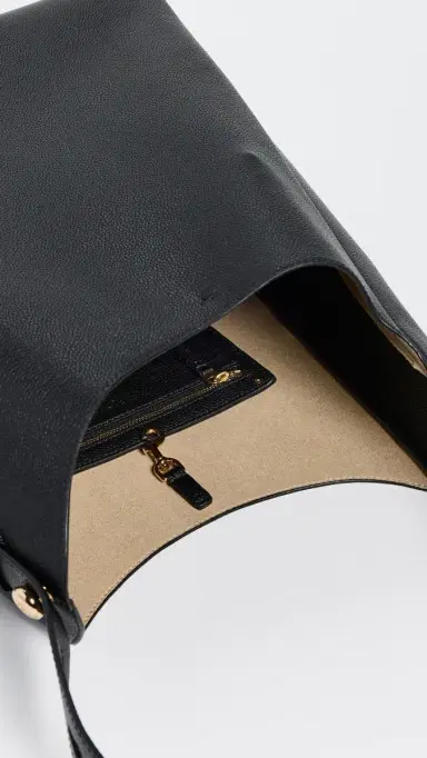 Tory Burch Hobo Bag Black One Size | Thumbnail 6