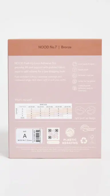 NOOD New York Push-Up Luxe Bra No. 7 Bronze B | Thumbnail 5