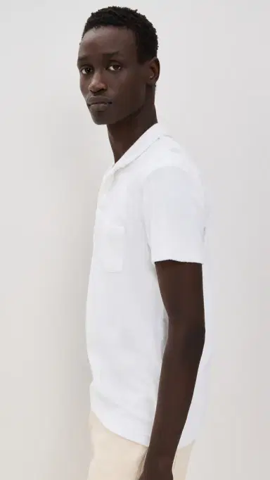 Orlebar Brown Terry Polo White S | Thumbnail 4 Orlebar Brown Terry Polo White S | Thumbnail 4