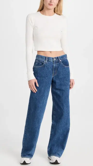SLVRLAKE Mica Wide Leg Jeans | Thumbnail 5 SLVRLAKE Mica Wide Leg Jeans | Thumbnail 5