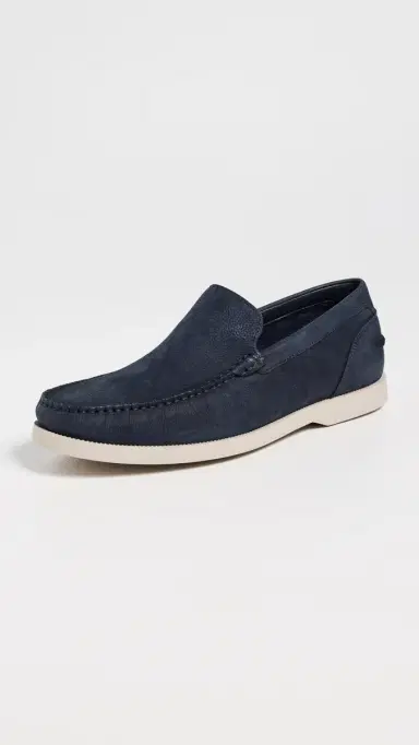 Cole Haan American Classics Hampton Loafers Navy Blazer Nubuck/Ancient | Thumbnail 2