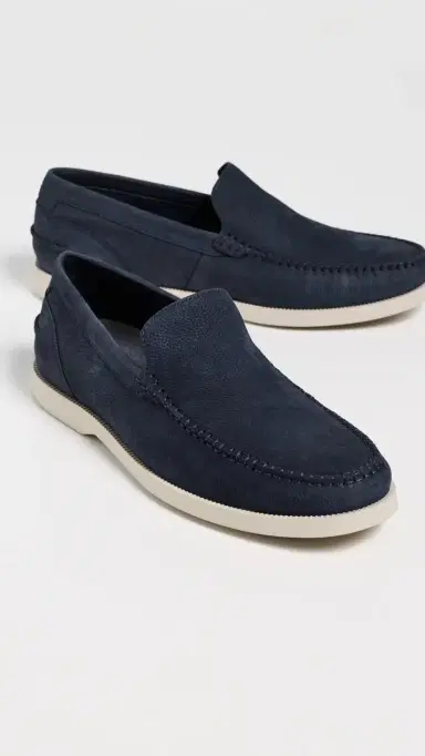 Cole Haan American Classics Hampton Loafers Navy Blazer Nubuck/Ancient | Thumbnail 4