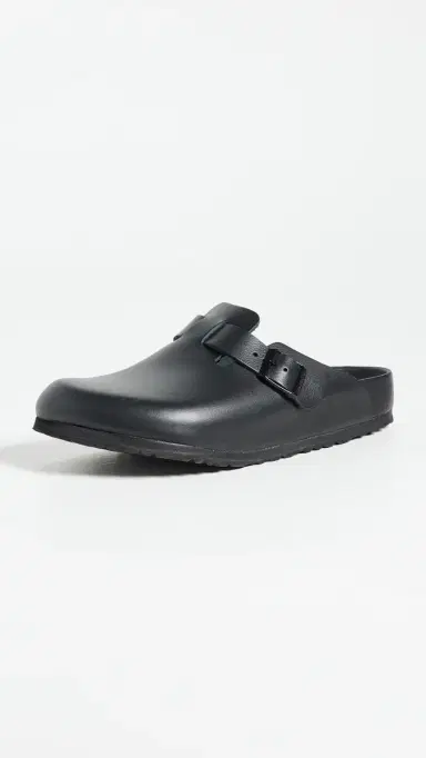 Birkenstock Boston Exquisite Clogs Black | Thumbnail 2