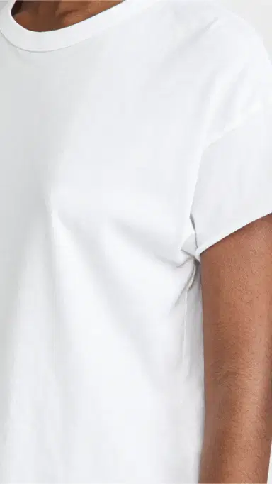 The Great. The Crop Tee True White | Thumbnail 6