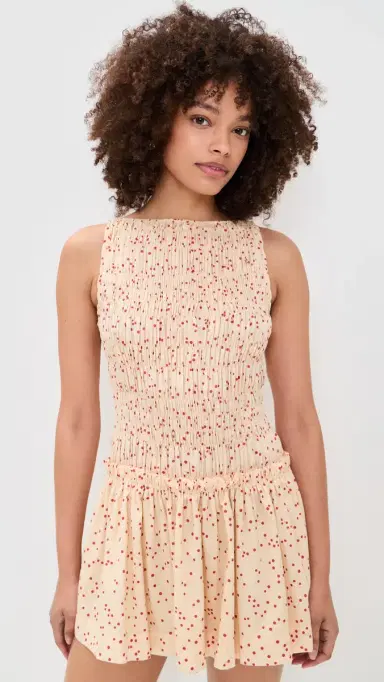 Faithfull Gala Mini Dress Linnea Dot Panna 8 | Thumbnail 2