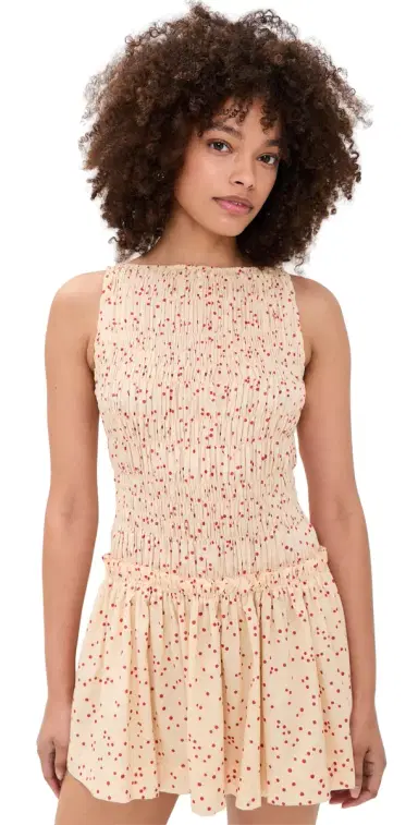 Faithfull Gala Mini Dress Linnea Dot Panna 8 | Thumbnail 1
