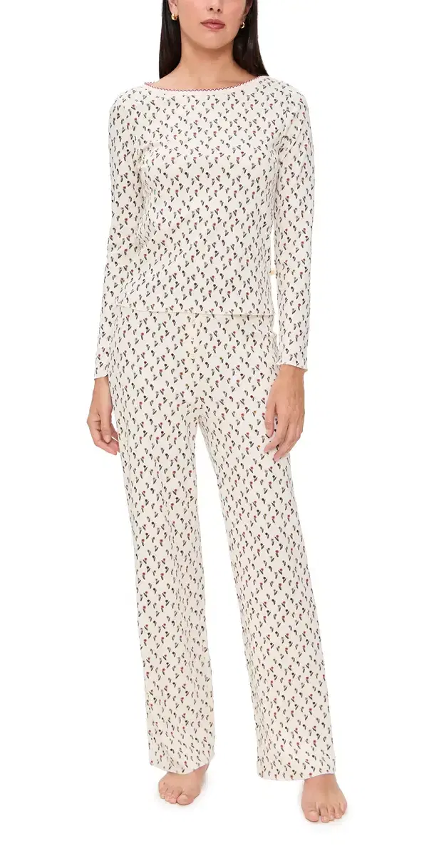 Ellie PJ Set Anemone