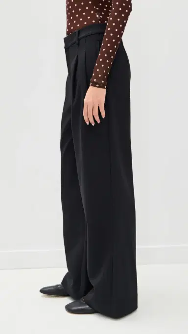 LE BOP Reese Pleated Pants Black 2 | Thumbnail 4 LE BOP Reese Pleated Pants Black 2 | Thumbnail 4