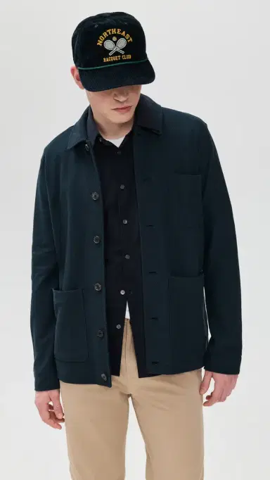 Billy Reid Pique Chore Jacket | Thumbnail 2 Billy Reid Pique Chore Jacket | Thumbnail 2
