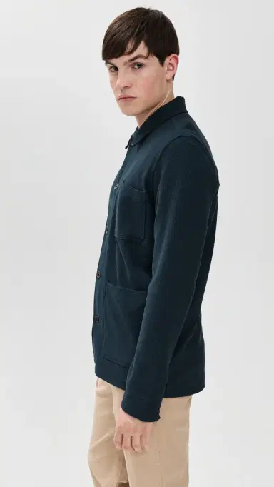 Billy Reid Pique Chore Jacket | Thumbnail 4 Billy Reid Pique Chore Jacket | Thumbnail 4