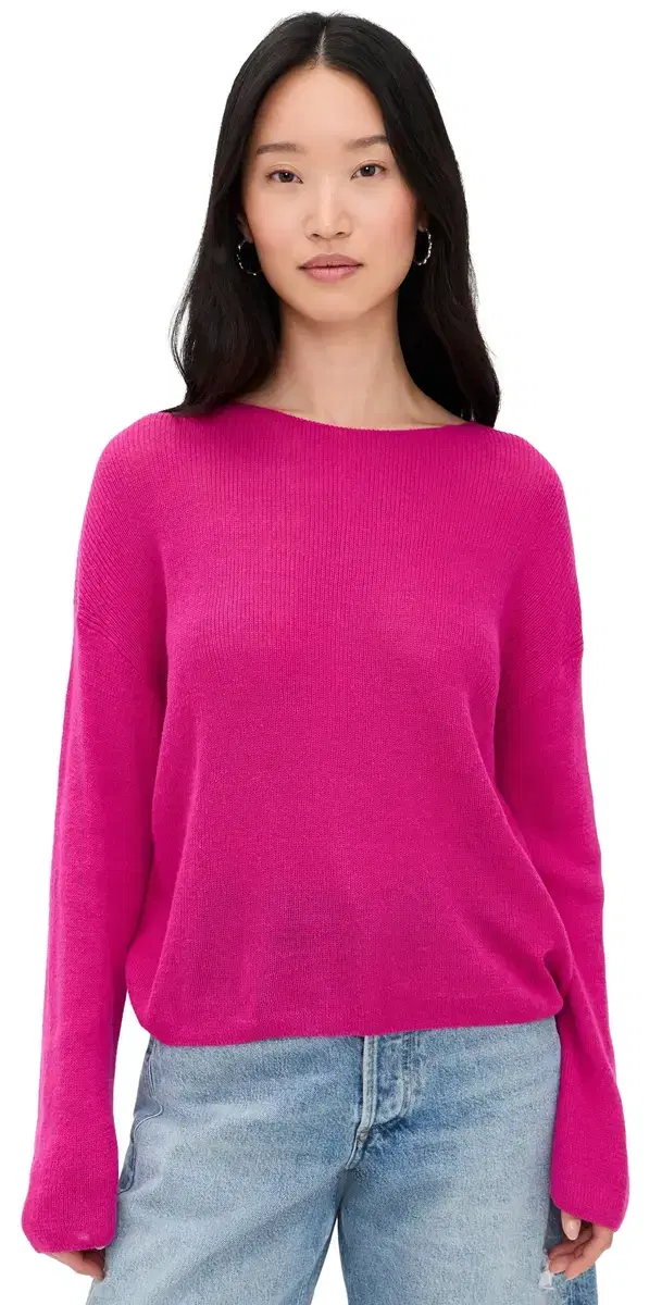 Liucity Sweater Fuchsia Fluo