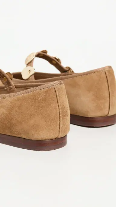Dolce Vita Relan Flats Light Brown Suede | Thumbnail 4