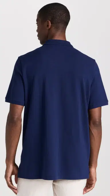 Polo Ralph Lauren Classic Fit Iconic Mesh Polo Newport Navy | Thumbnail 3 Polo Ralph Lauren Classic Fit Iconic Mesh Polo Newport Navy | Thumbnail 3